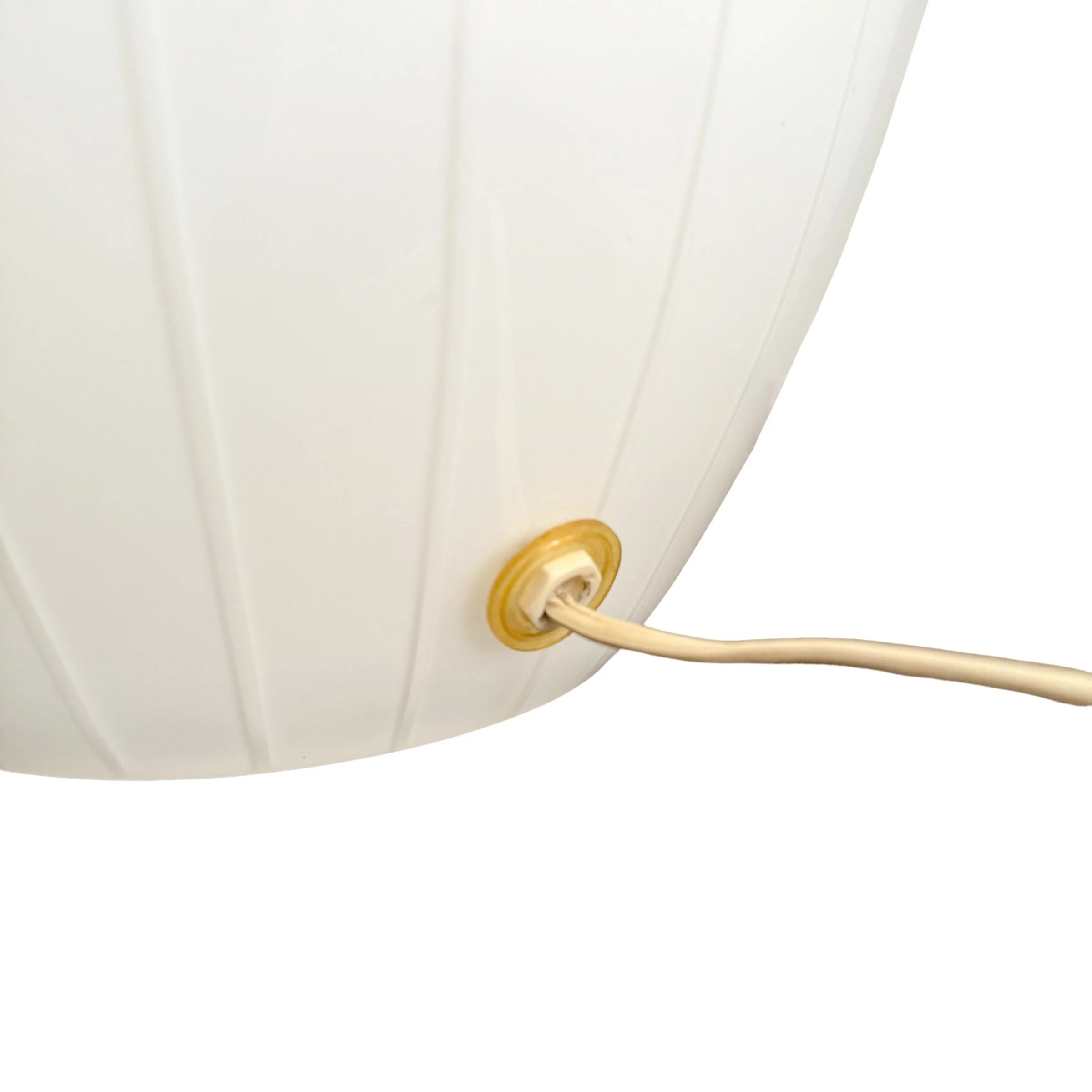 Pair of Mid-Century Italian Effetre Murano Egg Lamps — RIGHT | PROPER